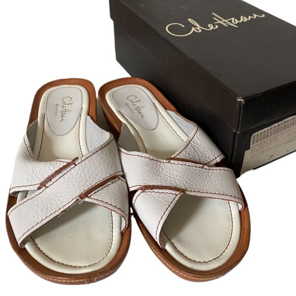 New with Box! Cole Haan Comfort Slide Sandal 7 by Nike Air - Picture 1 of 9